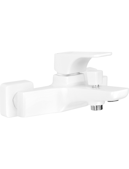 Купить BQH_A10M DEANTE Смеситель HIACYNT для ванны и душа (белый) (bqh_a10m) по цене 19589 руб., в Санкт-Петебруге в интернет магазине 100-Систем, а также дургие товары DEANTE из раздела Смесители с коротким изливом и Смесители для ванны и душа