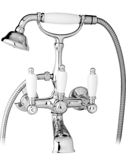 Купить Смеситель Cezares First FIRST-VD-01-Bi для ванны с душем (first-vd-01-bi) по цене 50630 руб., в Санкт-Петебруге в интернет магазине 100-Систем, а также дургие товары CEZARES из раздела Смесители с коротким изливом и Смесители для ванны и душа