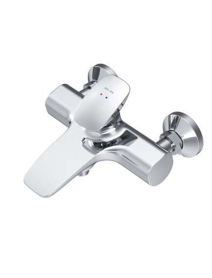 Купить Смеситель для ванны AM.PM Spirit V2.0 F70A10000 Хром (f70a10000) по цене 18990 руб., в Санкт-Петебруге в интернет магазине 100-Систем, а также дургие товары AM.PM из раздела Смесители с коротким изливом и Смесители для ванны и душа