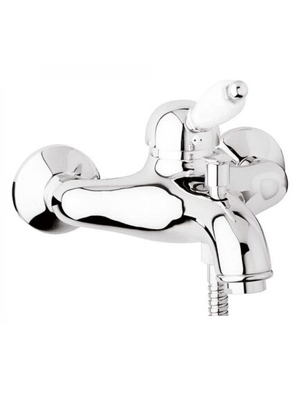 Купить Смеситель Cezares Elite ELITE-VM-01-Bi для ванны с душем (ELITE-VM-01-BI) по цене 26600 руб., в Санкт-Петебруге в интернет магазине 100-Систем, а также дургие товары CEZARES из раздела Смесители с коротким изливом и Смесители для ванны и душа
