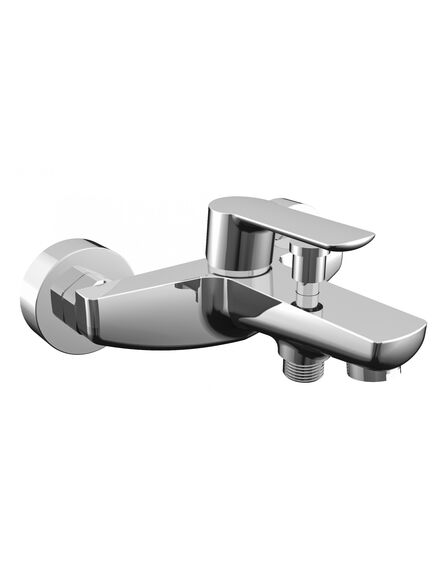 Купить Смеситель для ванны с коротким изливом AZARIO SEVIO, хром (AZ-15950501) по цене 6268.08 руб., в Санкт-Петебруге в интернет магазине 100-Систем, а также дургие товары Azario из раздела Смесители с коротким изливом и Смесители для ванны и душа