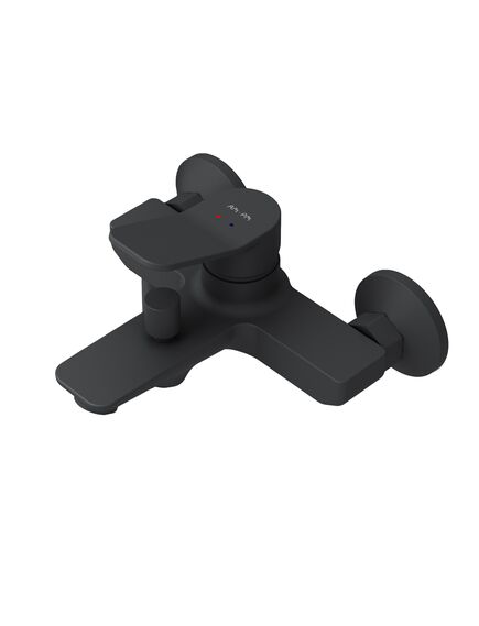 Купить F85A10022 X-Joy, смеситель для ванна/душа, черный, шт. (f85a10022) по цене 8990 руб., в Санкт-Петебруге в интернет магазине 100-Систем, а также дургие товары AM.PM из раздела Смесители с коротким изливом и Смесители для ванны и душа