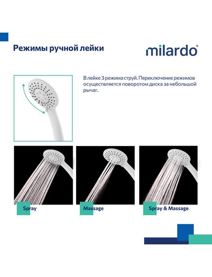 Купить Смеситель для ванны, белый матовый, Rora, Milardo, RORWT00M02 (RORWT00M02) по цене 8890 руб., в Санкт-Петебруге в интернет магазине 100-Систем, а также дургие товары MILARDO из раздела Смесители с коротким изливом и Смесители для ванны и душа
