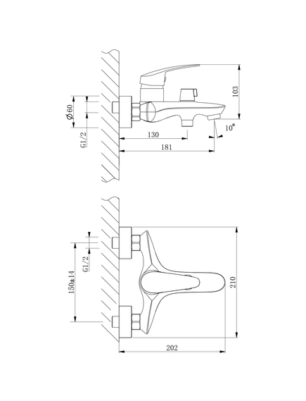 Купить Смеситель Lemark Linara LM0414C для ванны (lm0414c) по цене 9630 руб., в Санкт-Петебруге в интернет магазине 100-Систем, а также дургие товары LEMARK из раздела Смесители с коротким изливом и Смесители для ванны и душа
