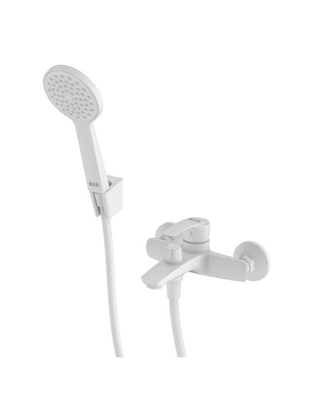 Купить Смеситель для ванны Iddis Ray RAYWT02i02 Белый (RAYWT02I02) по цене 18990 руб., в Санкт-Петебруге в интернет магазине 100-Систем, а также дургие товары IDDIS из раздела Смесители с коротким изливом и Смесители для ванны и душа