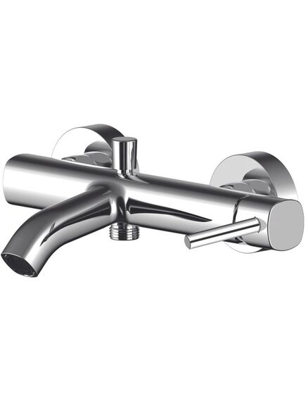Купить Смеситель для ванны с душем Aquanet Minima AF130-20C (af130-20c) по цене 9350 руб., в Санкт-Петебруге в интернет магазине 100-Систем, а также дургие товары AQUANET из раздела Смесители с коротким изливом и Смесители для ванны и душа