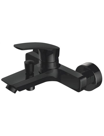 Купить Смеситель для ванны с душем Aquanet Static Black AF330-20B (af330-20b) по цене 9220 руб., в Санкт-Петебруге в интернет магазине 100-Систем, а также дургие товары AQUANET из раздела Смесители с коротким изливом и Смесители для ванны и душа