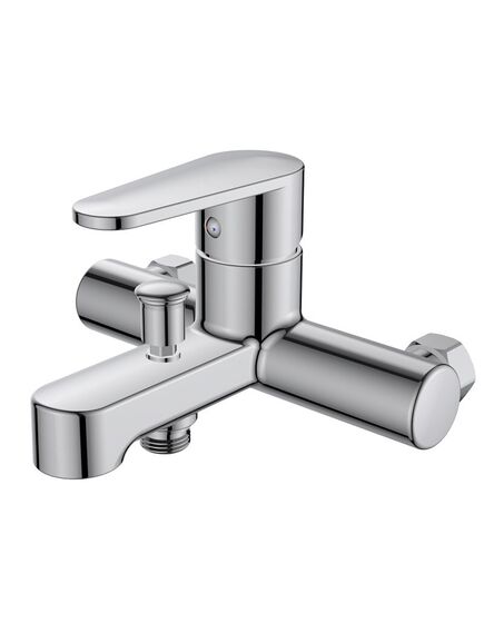 Купить См-ль "Waterfall" д/ван, кор/изл, без акс., арт. WF 54 (wf54) по цене 3590 руб., в Санкт-Петебруге в интернет магазине 100-Систем, а также дургие товары  из раздела Смесители с коротким изливом и Смесители для ванны и душа