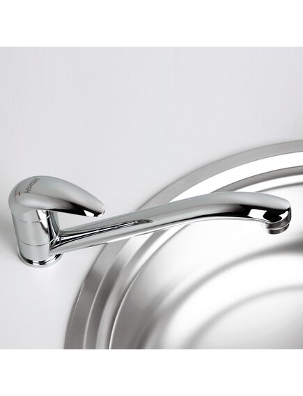 Купить Смеситель для кухни WasserKRAFT Isen 2607 Хром (2607) по цене 7480 руб., в Санкт-Петебруге в интернет магазине 100-Систем, а также дургие товары WasserKRAFT из раздела Рычажные смесители и Смесители для кухни