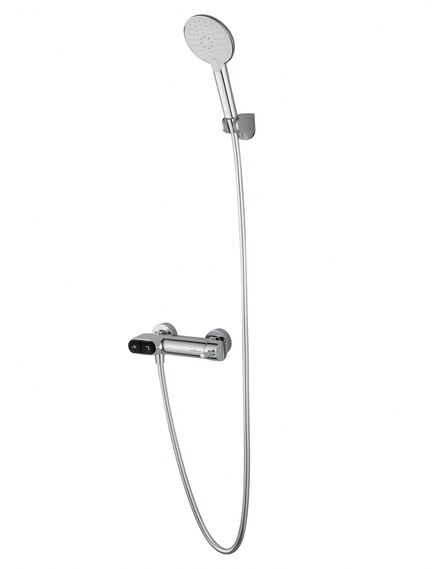 Купить Смеситель для душа с встроенным изливом WONZON & WOGHAND MUSE Corno, Хром (WW-A30902-CR) (ww-a30902-cr) по цене 18749 руб., в Санкт-Петебруге в интернет магазине 100-Систем, а также дургие товары WONZON & WOGHAND из раздела Смесители с коротким изливом и Смесители для ванны и душа