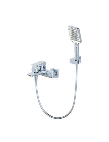 Купить Смеситель для ванны с душем WONZON & WOGHAND EDGE, Хром (WW-88639003A-CR) (ww-88639003a-cr) по цене 32084 руб., в Санкт-Петебруге в интернет магазине 100-Систем, а также дургие товары WONZON & WOGHAND из раздела Смесители с коротким изливом и Смесители для ванны и душа