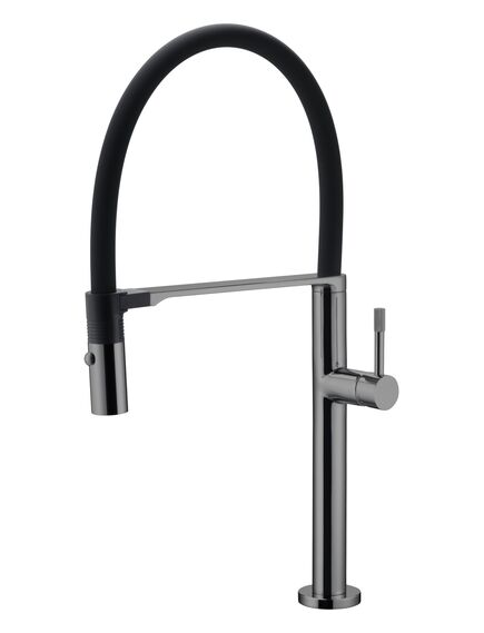 Купить Смеситель для кухни UNO SHINE GUN METAL (114-sgm) по цене 30107 руб., в Санкт-Петебруге в интернет магазине 100-Систем, а также дургие товары BOHEME из раздела Рычажные смесители и Смесители для кухни