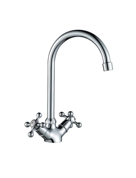 Купить Смеситель для кухни RASSVET, RAS02-110 (ras02-110) по цене 3390 руб., в Санкт-Петебруге в интернет магазине 100-Систем, а также дургие товары Wesnaart из раздела Вентильные смесители и Смесители для кухни
