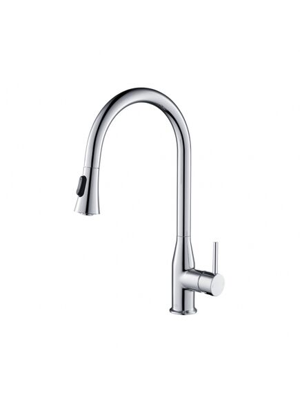 Купить Смеситель Timo Saona 2336/00FL с выдвижной лейкой (2336/00fl) по цене 19566 руб., в Санкт-Петебруге в интернет магазине 100-Систем, а также дургие товары TIMO из раздела Рычажные смесители и Смесители для кухни