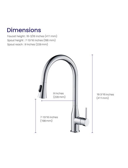 Купить Смеситель Timo Saona 2336/00FL с выдвижной лейкой (2336/00fl) по цене 19566 руб., в Санкт-Петебруге в интернет магазине 100-Систем, а также дургие товары TIMO из раздела Рычажные смесители и Смесители для кухни