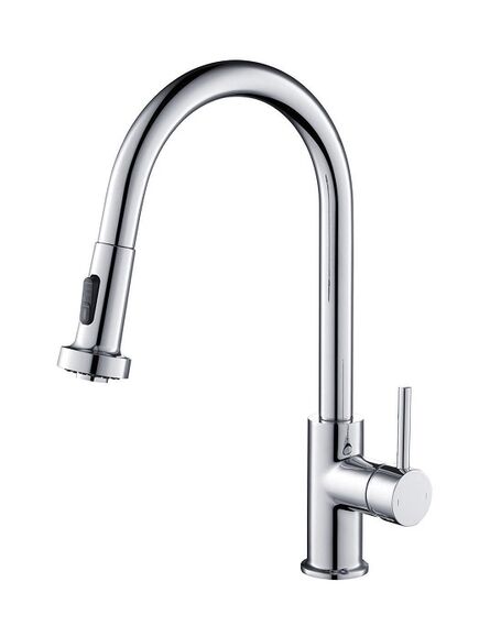 Купить Смеситель Timo Saona 2316/00FL с выдвижной лейкой (2316/00fl) по цене 19566 руб., в Санкт-Петебруге в интернет магазине 100-Систем, а также дургие товары TIMO из раздела Рычажные смесители и Смесители для кухни
