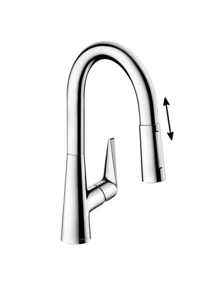 Купить HG Talis S, смес. 72815 д/кух, выдв/повор/излив/110°/150°, 160мм, хром (72815000) по цене 58439.3 руб., в Санкт-Петебруге в интернет магазине 100-Систем, а также дургие товары HANSGROHE из раздела Рычажные смесители и Смесители для кухни