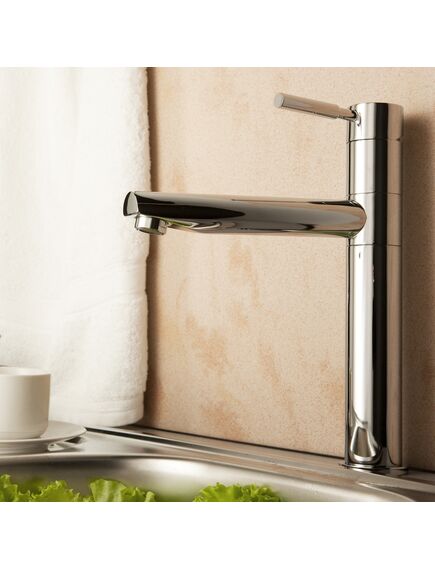 Купить Смеситель для кухни WasserKRAFT Main 4107 Хром (4107) по цене 16330 руб., в Санкт-Петебруге в интернет магазине 100-Систем, а также дургие товары WasserKRAFT из раздела Рычажные смесители и Смесители для кухни