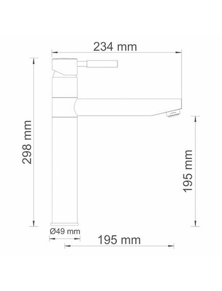 Купить Смеситель для кухни WasserKRAFT Main 4107 Хром (4107) по цене 16330 руб., в Санкт-Петебруге в интернет магазине 100-Систем, а также дургие товары WasserKRAFT из раздела Рычажные смесители и Смесители для кухни