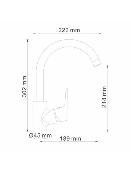 Купить Смеситель для кухни WasserKRAFT Lippe 4507 Хром (4507) по цене 12130 руб., в Санкт-Петебруге в интернет магазине 100-Систем, а также дургие товары WasserKRAFT из раздела Рычажные смесители и Смесители для кухни