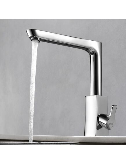 Купить Смеситель для кухни WasserKRAFT Berkel 4807 Хром (4807) по цене 10890 руб., в Санкт-Петебруге в интернет магазине 100-Систем, а также дургие товары WasserKRAFT из раздела Рычажные смесители и Смесители для кухни