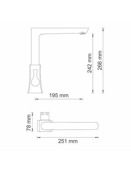 Купить Смеситель для кухни WasserKRAFT Berkel 4807 Хром (4807) по цене 10890 руб., в Санкт-Петебруге в интернет магазине 100-Систем, а также дургие товары WasserKRAFT из раздела Рычажные смесители и Смесители для кухни