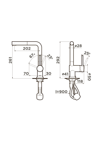 Купить Смеситель для кухни Omoikiri Akashi-S LG 4994263 Светлое золото (4994263) по цене 34488 руб., в Санкт-Петебруге в интернет магазине 100-Систем, а также дургие товары Omoikiri из раздела Рычажные смесители и Смесители для кухни