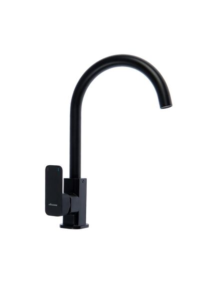 Купить Смеситель д/кухни с гайкой. Черный (a4522f) по цене 3355 руб., в Санкт-Петебруге в интернет магазине 100-Систем, а также дургие товары Accoona из раздела Рычажные смесители и Смесители для кухни