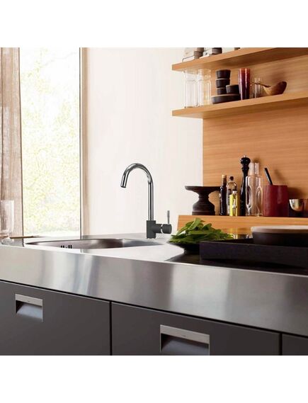 Купить Смеситель для кухни Paini Cox (78h4572crl2lmkm) по цене 10800 руб., в Санкт-Петебруге в интернет магазине 100-Систем, а также дургие товары Paini из раздела Рычажные смесители и Смесители для кухни