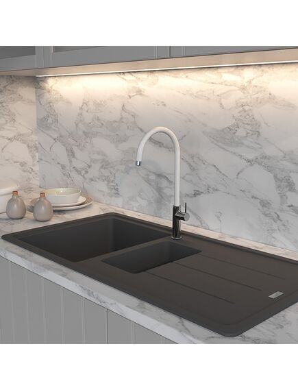 Купить Смеситель для кухни Paini Sky (78cr5722lslmkm) по цене 9152 руб., в Санкт-Петебруге в интернет магазине 100-Систем, а также дургие товары Paini из раздела Рычажные смесители и Смесители для кухни