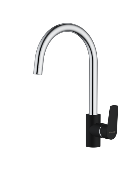 Купить 790720000 Origin Balance смеситель для кухни двухцветный черный (790720000) по цене 7290 руб., в Санкт-Петебруге в интернет магазине 100-Систем, а также дургие товары RedBlu by Damixa из раздела Рычажные смесители и Смесители для кухни