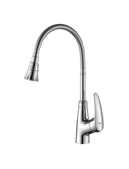 Купить Смеситель Lemark Linara LM0413C для кухни с гибким изливом (lm0413c) по цене 5990 руб., в Санкт-Петебруге в интернет магазине 100-Систем, а также дургие товары LEMARK из раздела Рычажные смесители и Смесители для кухни