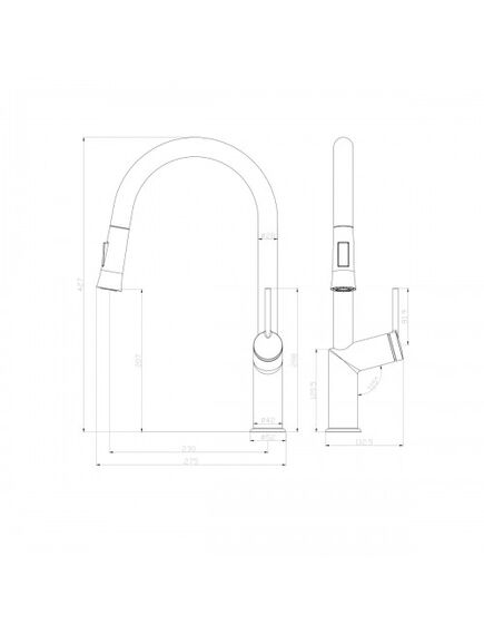 Купить Смеситель Lemark Minima LM3850C для кухни (lm3850c) по цене 9190 руб., в Санкт-Петебруге в интернет магазине 100-Систем, а также дургие товары LEMARK из раздела Рычажные смесители и Смесители для кухни