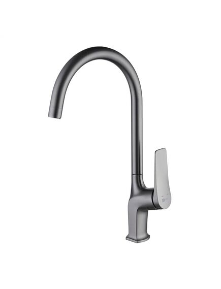 Купить Смеситель Lemark Bronx LM3705GM для кухни (lm3705gm) по цене 8010 руб., в Санкт-Петебруге в интернет магазине 100-Систем, а также дургие товары LEMARK из раздела Рычажные смесители и Смесители для кухни