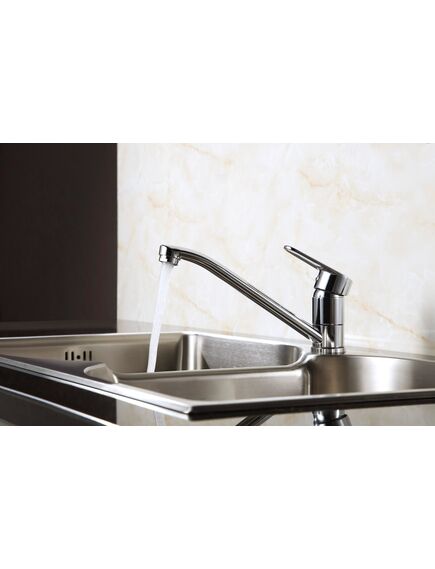 Купить Смеситель Lemark Point LM0304C для кухни (LM0304C) по цене 3730 руб., в Санкт-Петебруге в интернет магазине 100-Систем, а также дургие товары LEMARK из раздела Рычажные смесители и Смесители для кухни