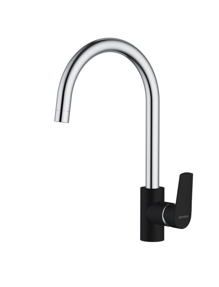 Купить 790720000 Origin Balance смеситель для кухни двухцветный черный (790720000) по цене 7290 руб., в Санкт-Петебруге в интернет магазине 100-Систем, а также дургие товары RedBlu by Damixa из раздела Рычажные смесители и Смесители для кухни