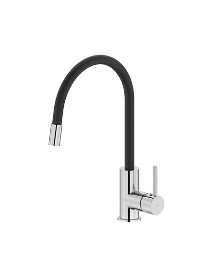 Купить Смеситель для кухни Iddis Kitchen 360 K36SBJBi05 черный/хром (K36SBJBI05) по цене 12390 руб., в Санкт-Петебруге в интернет магазине 100-Систем, а также дургие товары IDDIS из раздела Рычажные смесители и Смесители для кухни