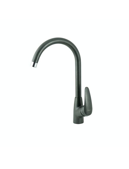 Купить Смеситель для кухни Lemark LINARA LM0405 с высоким поворотным изливом, цвет: антрацит (lm0405pan) по цене 8370 руб., в Санкт-Петебруге в интернет магазине 100-Систем, а также дургие товары LEMARK из раздела Рычажные смесители и Смесители для кухни
