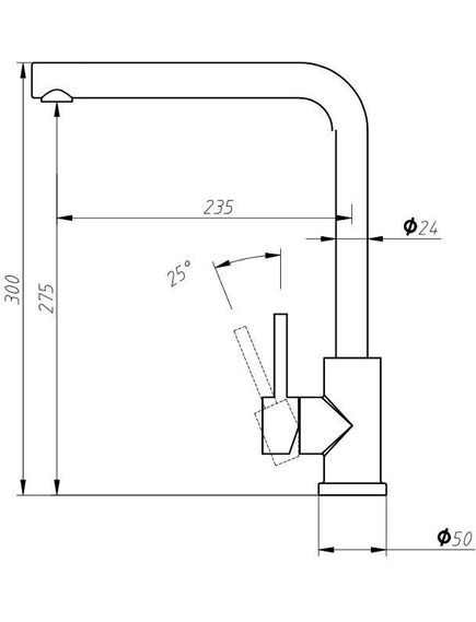 Купить Смеситель для кухни Aquanet Steel AF211-41S (AF211-41S) по цене 8990 руб., в Санкт-Петебруге в интернет магазине 100-Систем, а также дургие товары AQUANET из раздела Рычажные смесители и Смесители для кухни