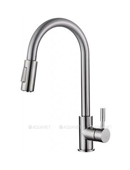 Купить Смеситель для кухни BelBagno BB-LAM31A-IN Нержавеющая сталь (BB-LAM31A-IN) по цене 9850 руб., в Санкт-Петебруге в интернет магазине 100-Систем, а также дургие товары BelBagno из раздела Рычажные смесители и Смесители для кухни