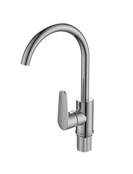 Купить См-ль "Waterfall" д/кухни, R-излив, арт. WF 519R (wf519r) по цене 2799 руб., в Санкт-Петебруге в интернет магазине 100-Систем, а также дургие товары  из раздела Рычажные смесители и Смесители для кухни