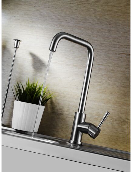 Купить Смеситель Lemark Expert LM5077S для кухни (lm5077s) по цене 8470 руб., в Санкт-Петебруге в интернет магазине 100-Систем, а также дургие товары LEMARK из раздела Рычажные смесители и Смесители для кухни