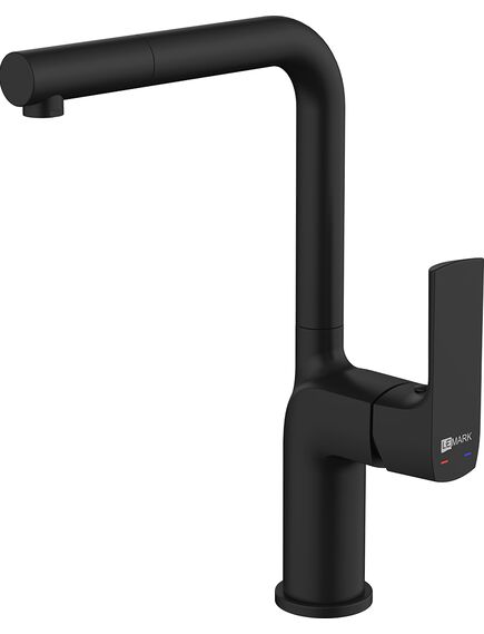 Купить Смеситель Lemark Ursus LM7205BL для кухни (lm7205bl) по цене 4970 руб., в Санкт-Петебруге в интернет магазине 100-Систем, а также дургие товары LEMARK из раздела Рычажные смесители и Смесители для кухни