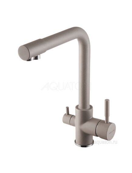 Купить Смеситель AQUATON Руан фильтр сер.шелк 1AX004FCXX250 (1ax004fcxx250) по цене 12555.7 руб., в Санкт-Петебруге в интернет магазине 100-Систем, а также дургие товары AQUATON из раздела Смесители с подключением фильтра и Смесители для кухни