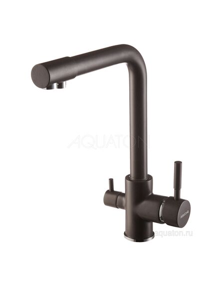 Купить Смеситель AQUATON Руан фильтр кофе 1AX004FCXX280 (1ax004fcxx280) по цене 12555.7 руб., в Санкт-Петебруге в интернет магазине 100-Систем, а также дургие товары AQUATON из раздела Смесители с подключением фильтра и Смесители для кухни