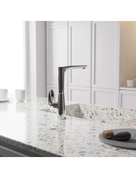 Купить Смеситель для кухни Paini Verona (vrcr572km) по цене 6500 руб., в Санкт-Петебруге в интернет магазине 100-Систем, а также дургие товары Paini из раздела Рычажные смесители и Смесители для кухни