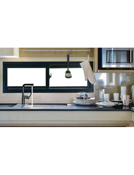 Купить Смеситель Lemark Ursus LM7205BL для кухни (lm7205bl) по цене 4970 руб., в Санкт-Петебруге в интернет магазине 100-Систем, а также дургие товары LEMARK из раздела Рычажные смесители и Смесители для кухни