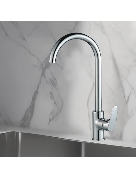 Купить Смеситель для кухни OCEAN, OCE12-110 (oce12-110) по цене 3647 руб., в Санкт-Петебруге в интернет магазине 100-Систем, а также дургие товары Wesnaart из раздела Рычажные смесители и Смесители для кухни