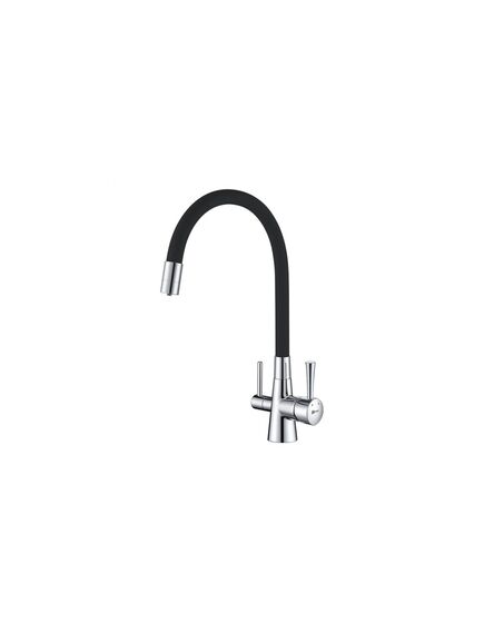 Купить Смеситель Lemark Comfort LM3075C для кухни  с подключением к фильтру с питьевой водой (lm3075c) по цене 17010 руб., в Санкт-Петебруге в интернет магазине 100-Систем, а также дургие товары LEMARK из раздела Смесители с подключением фильтра и Смесители для кухни