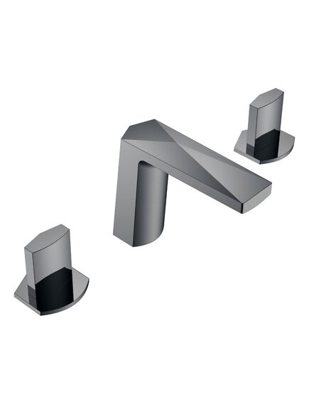 Купить Смеситель врезной на 3отв. VENTURO Shine Gun Metall, ручка ICE (150-sgm-ice) по цене 49467 руб., в Санкт-Петебруге в интернет магазине 100-Систем, а также дургие товары BOHEME из раздела Вентильные смесители и Смесители для раковины